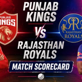 Punjab Kings vs Rajasthan Royals Match Scorecard