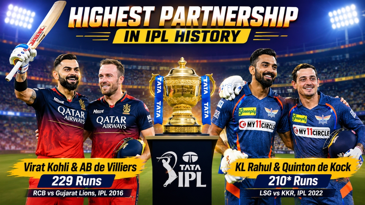 Highest Partnership in IPL